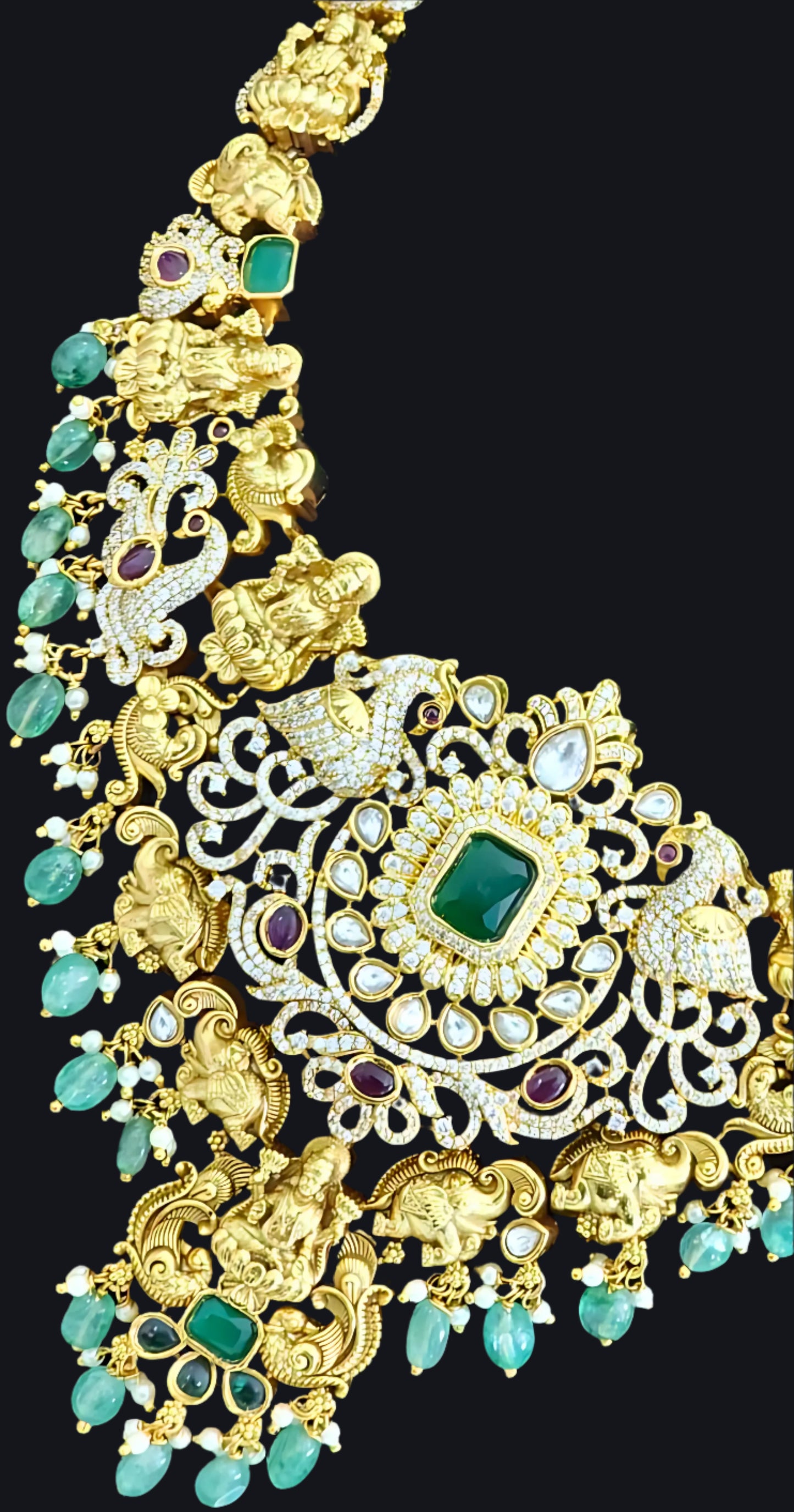 Rudra Bridal Antique Necklace