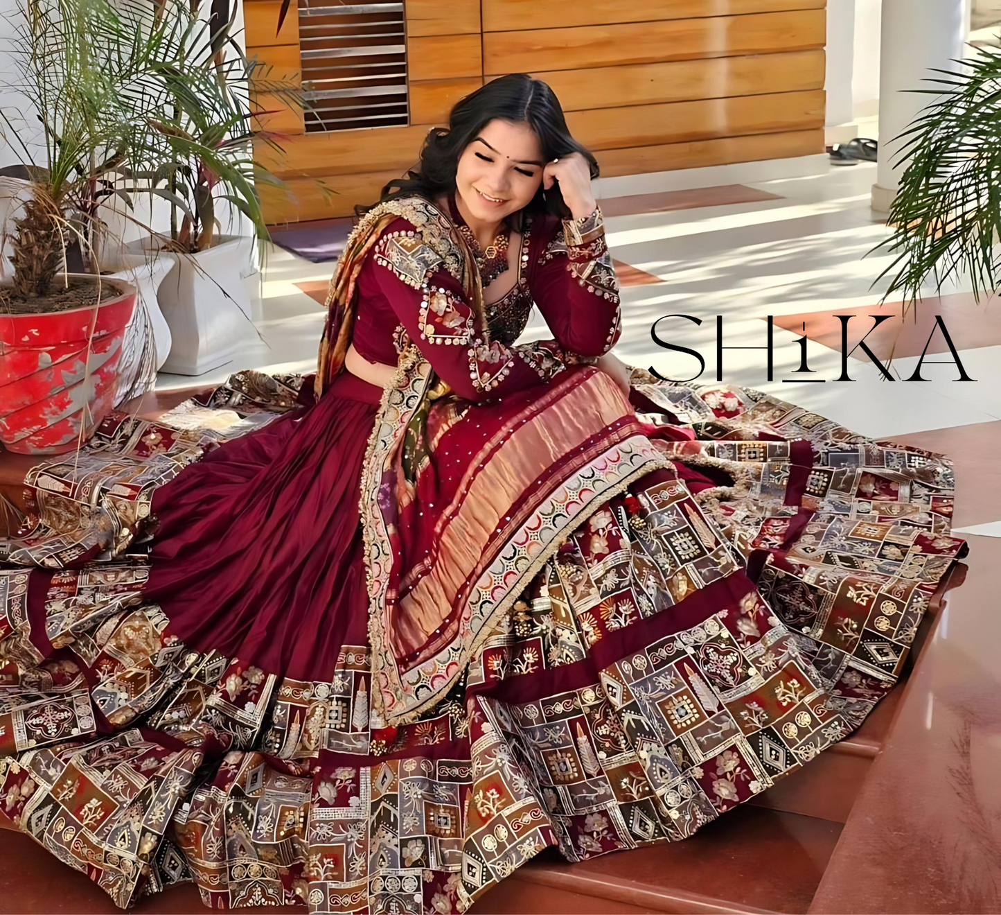 Mystic Mauve Lehenga