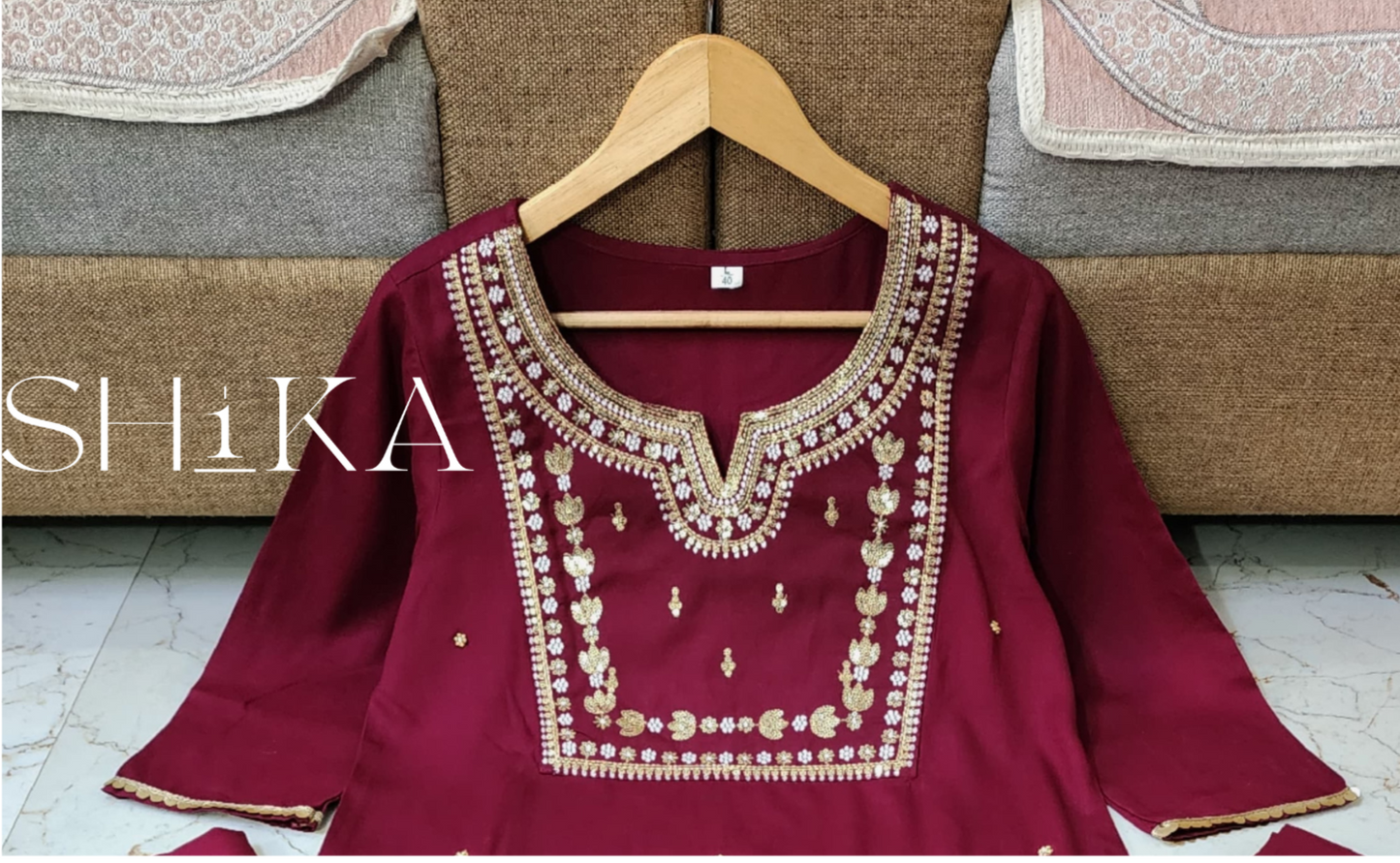 Mulberry Mist Kurti set