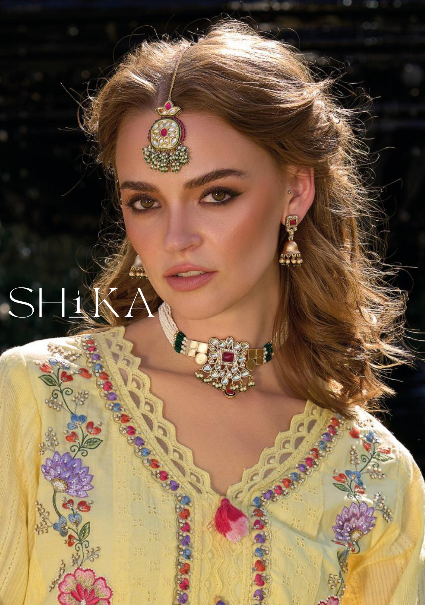 Daffodil Dream Anarkali