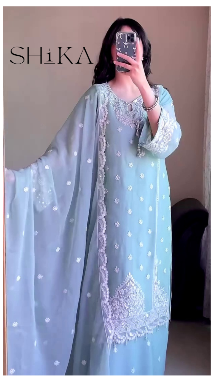 Ocean Mist kurti set