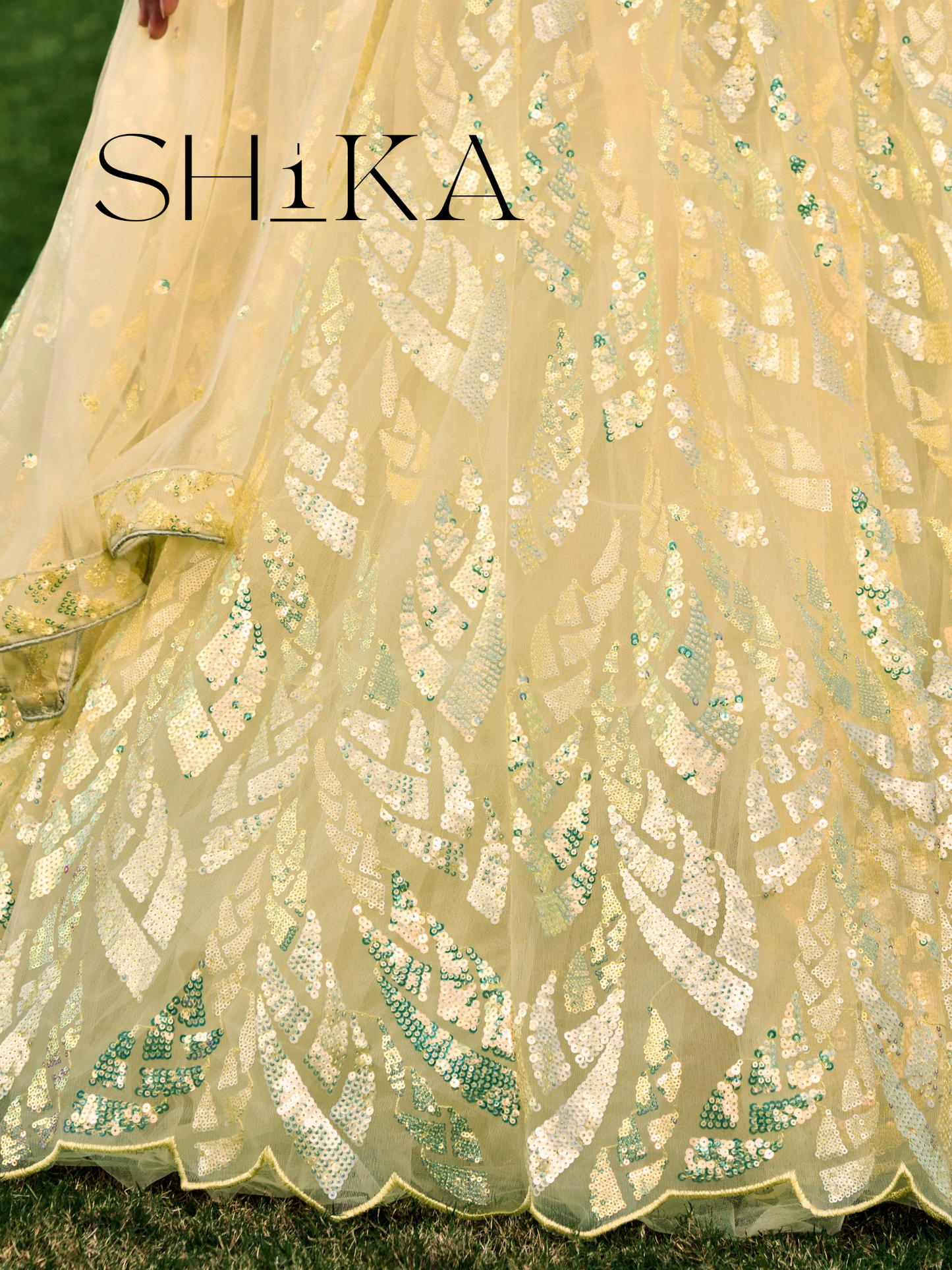 Sunset Blossom Lehenga