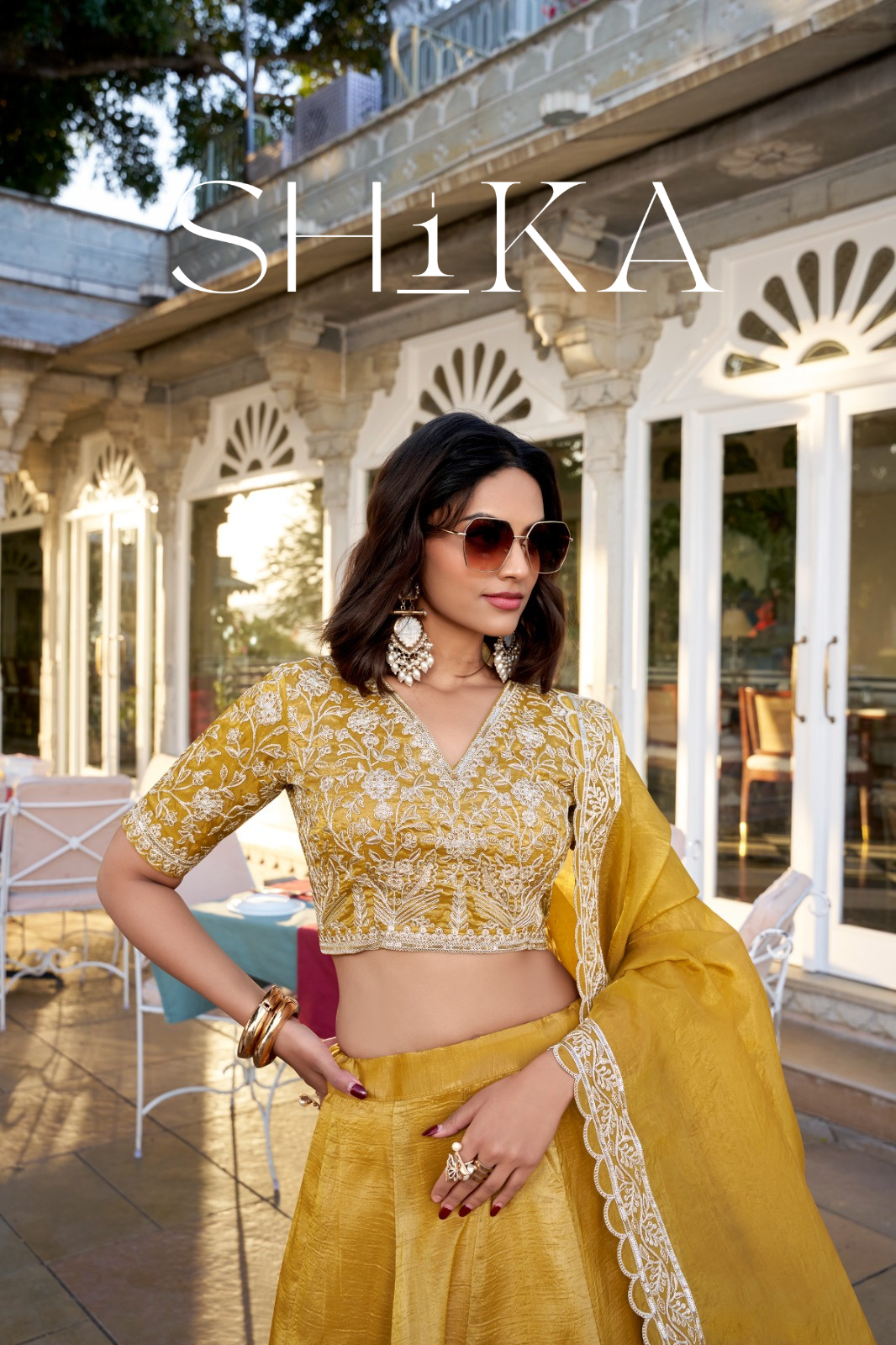 Sunlit Aura Lehenga
