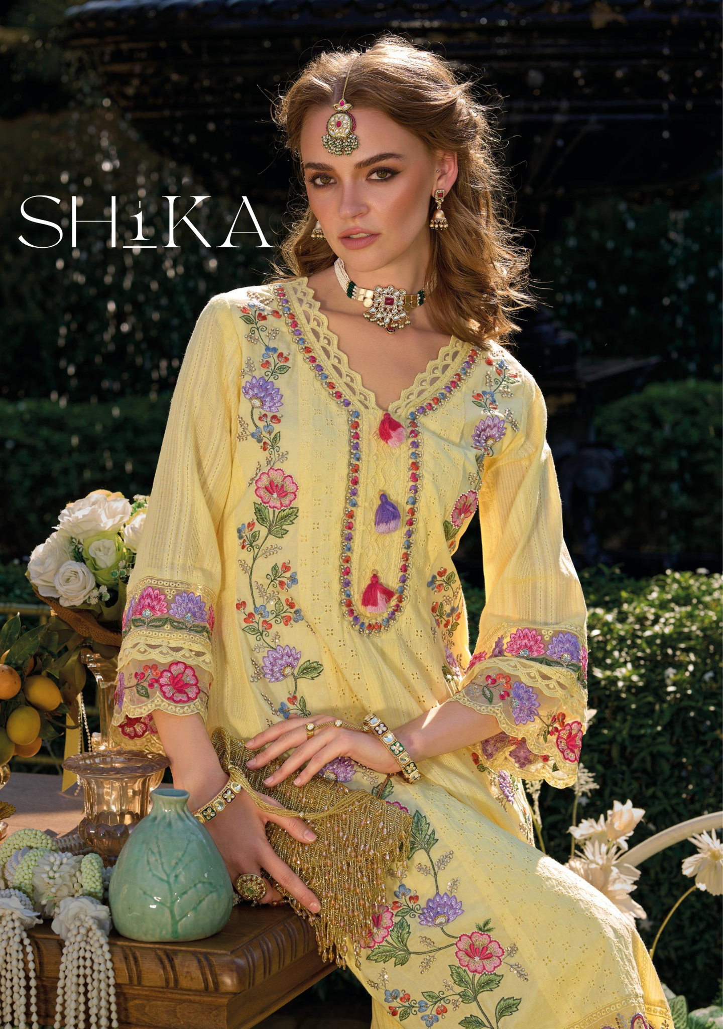 Daffodil Dream Anarkali