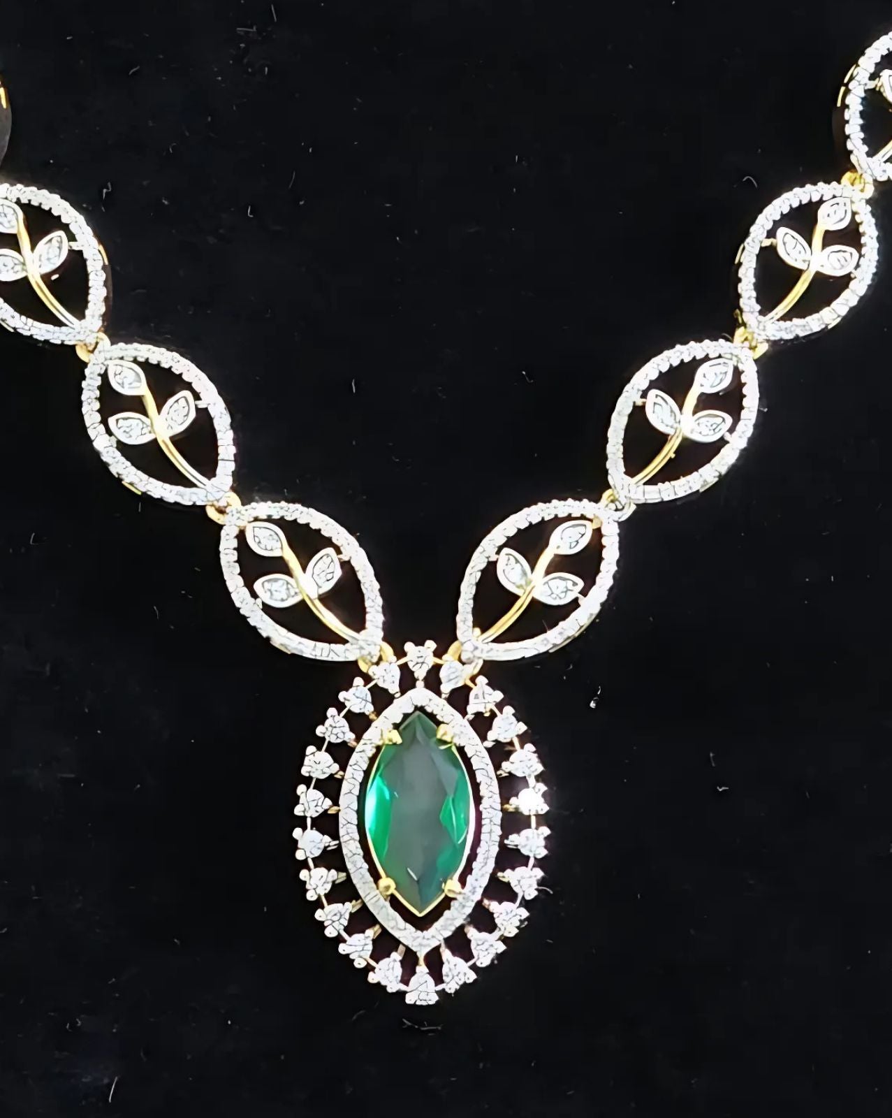 AD Stone Necklace Set