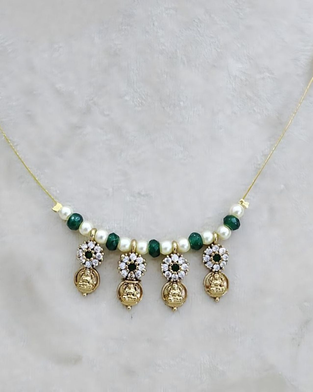 Lakshmi kasu Invisible Necklace