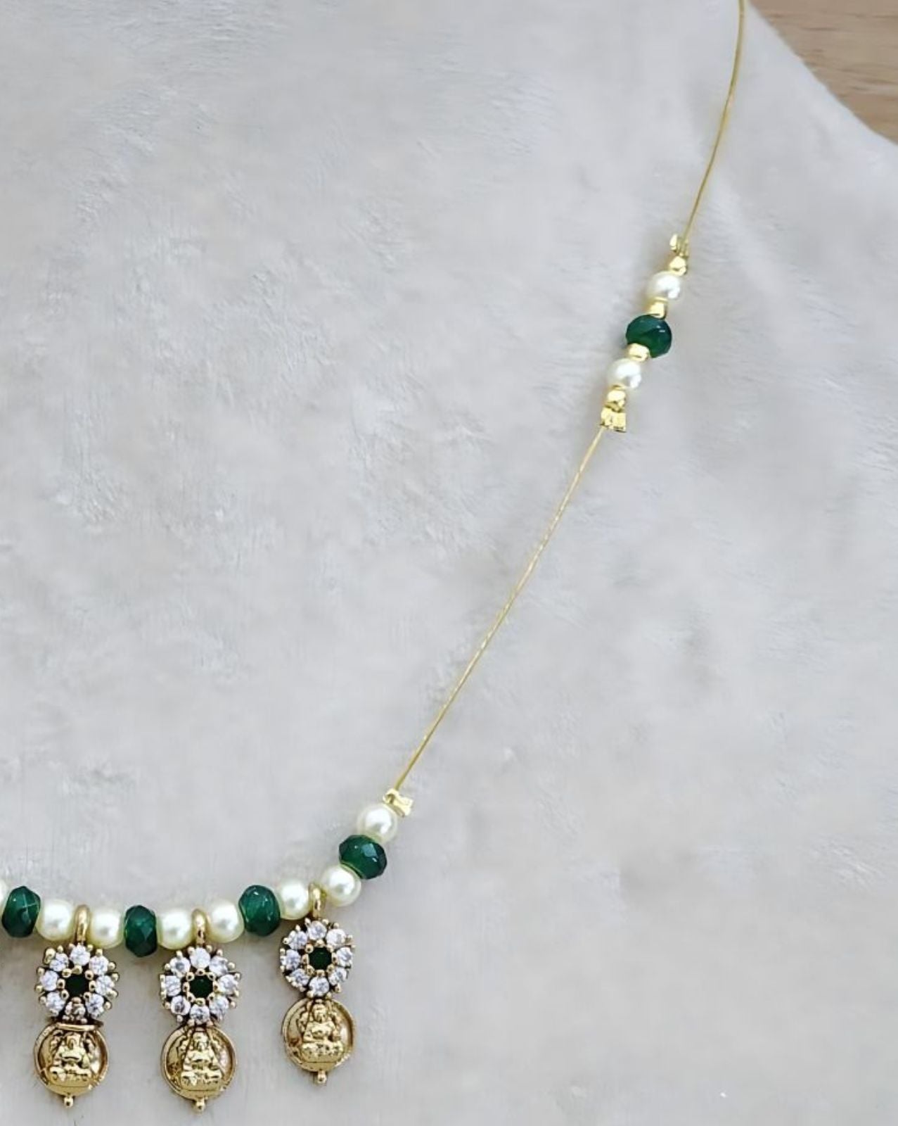Lakshmi kasu Invisible Necklace