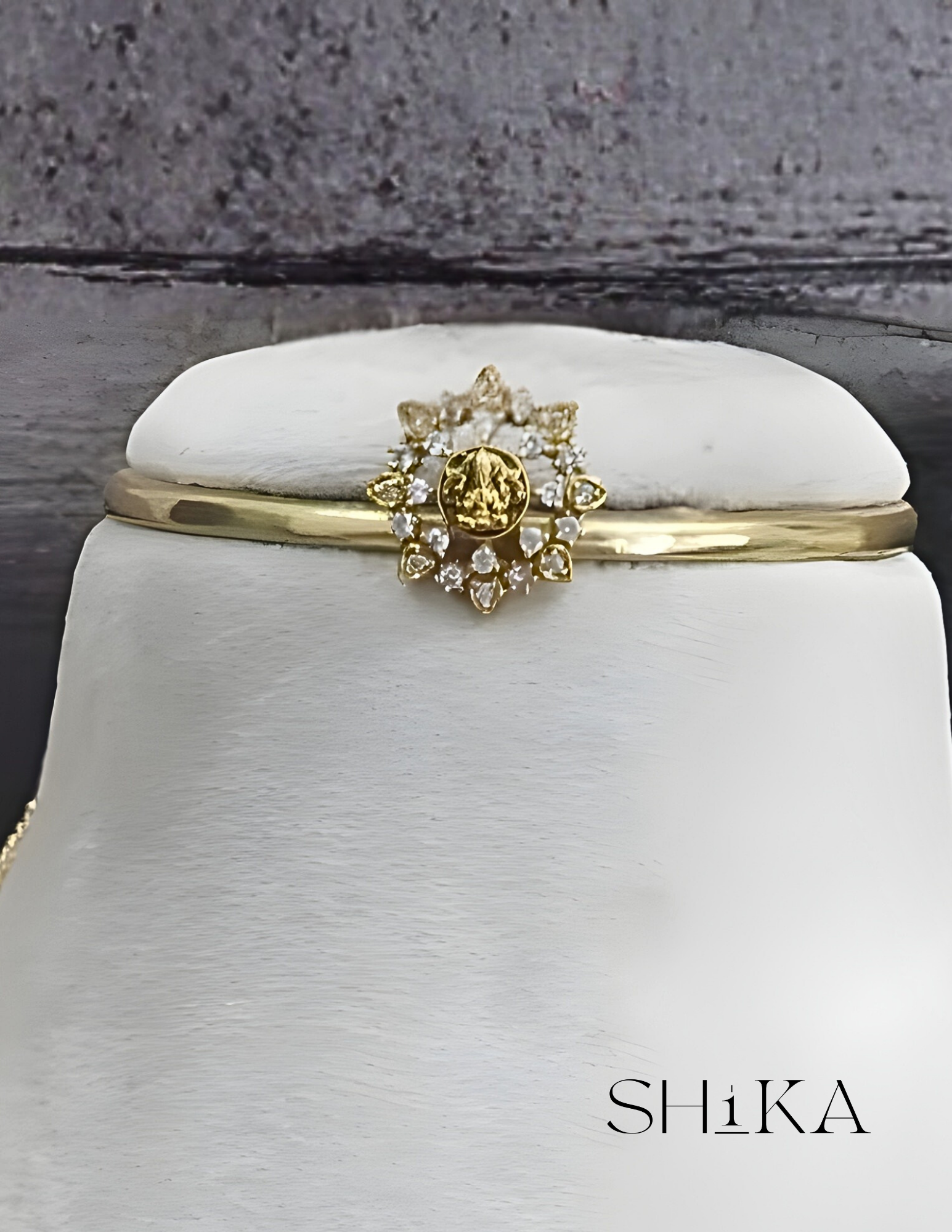 Chandraharam Gold Chain Necklace