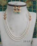 Rajnandini Pearl Necklace Set