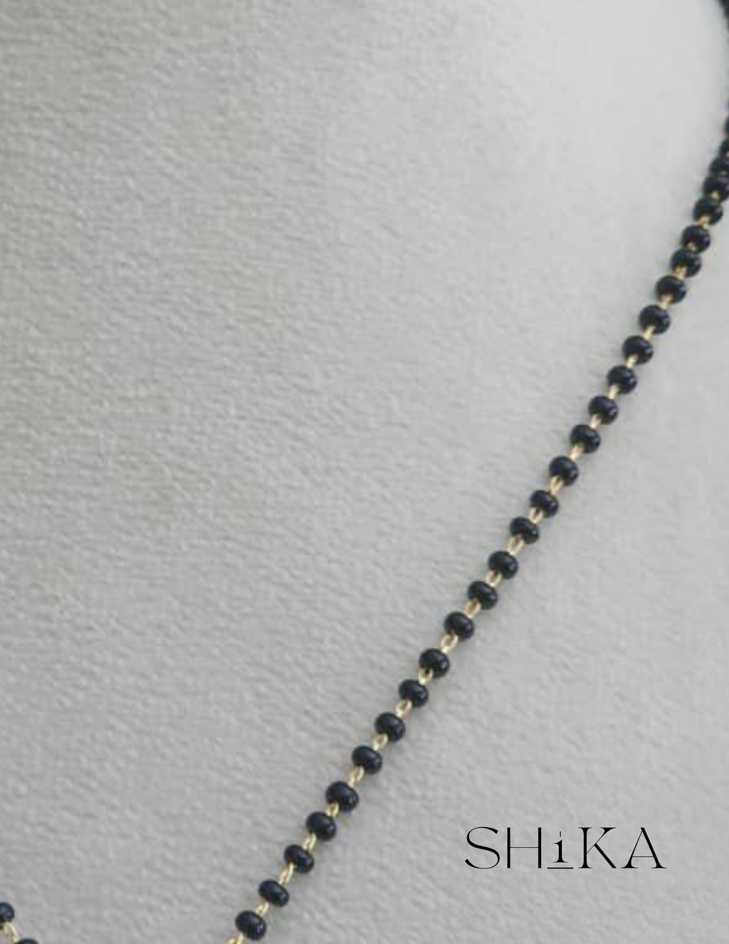 Blooming Pendant Nalla Pusalu Necklace
