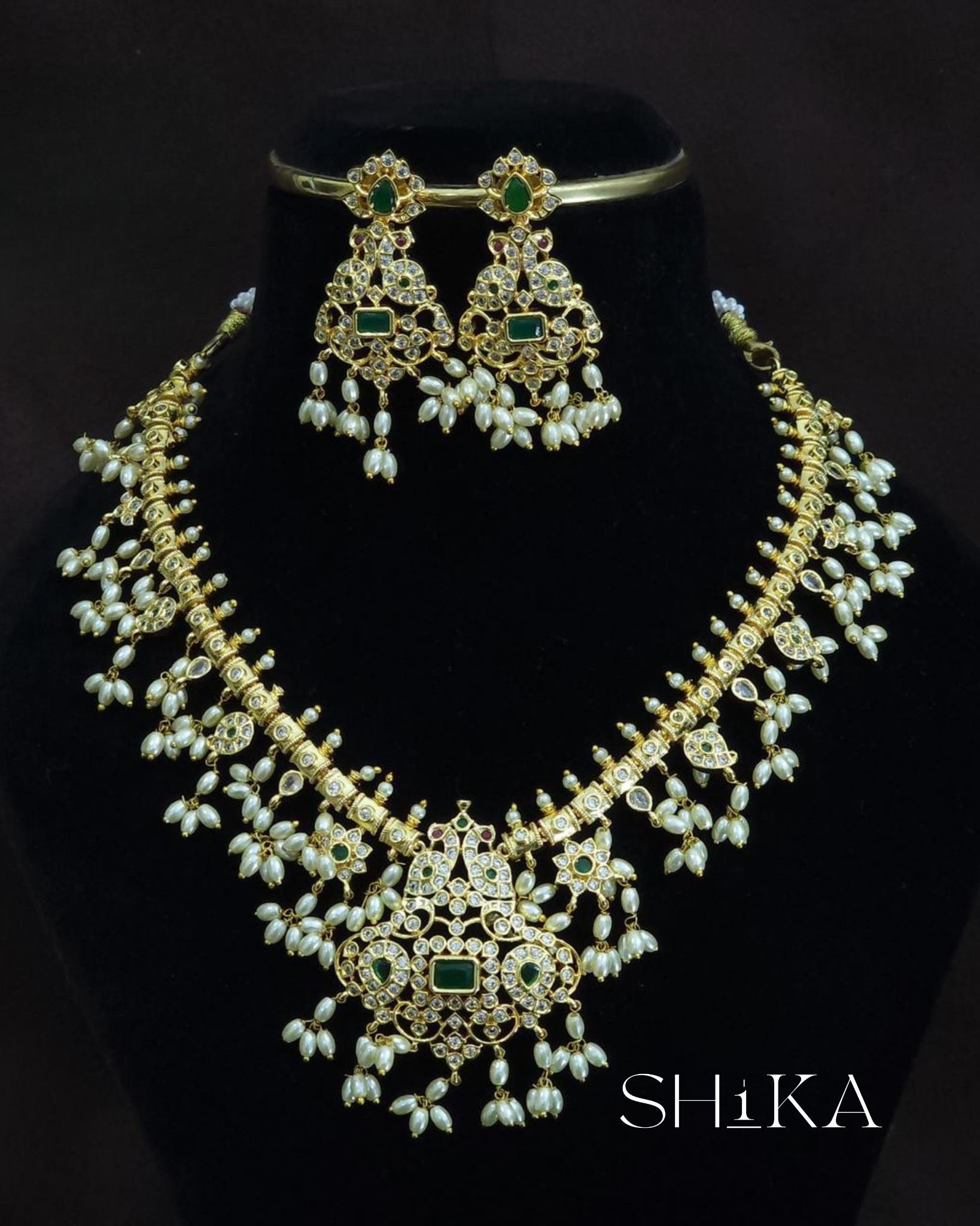 Yamika Antique Necklace Set