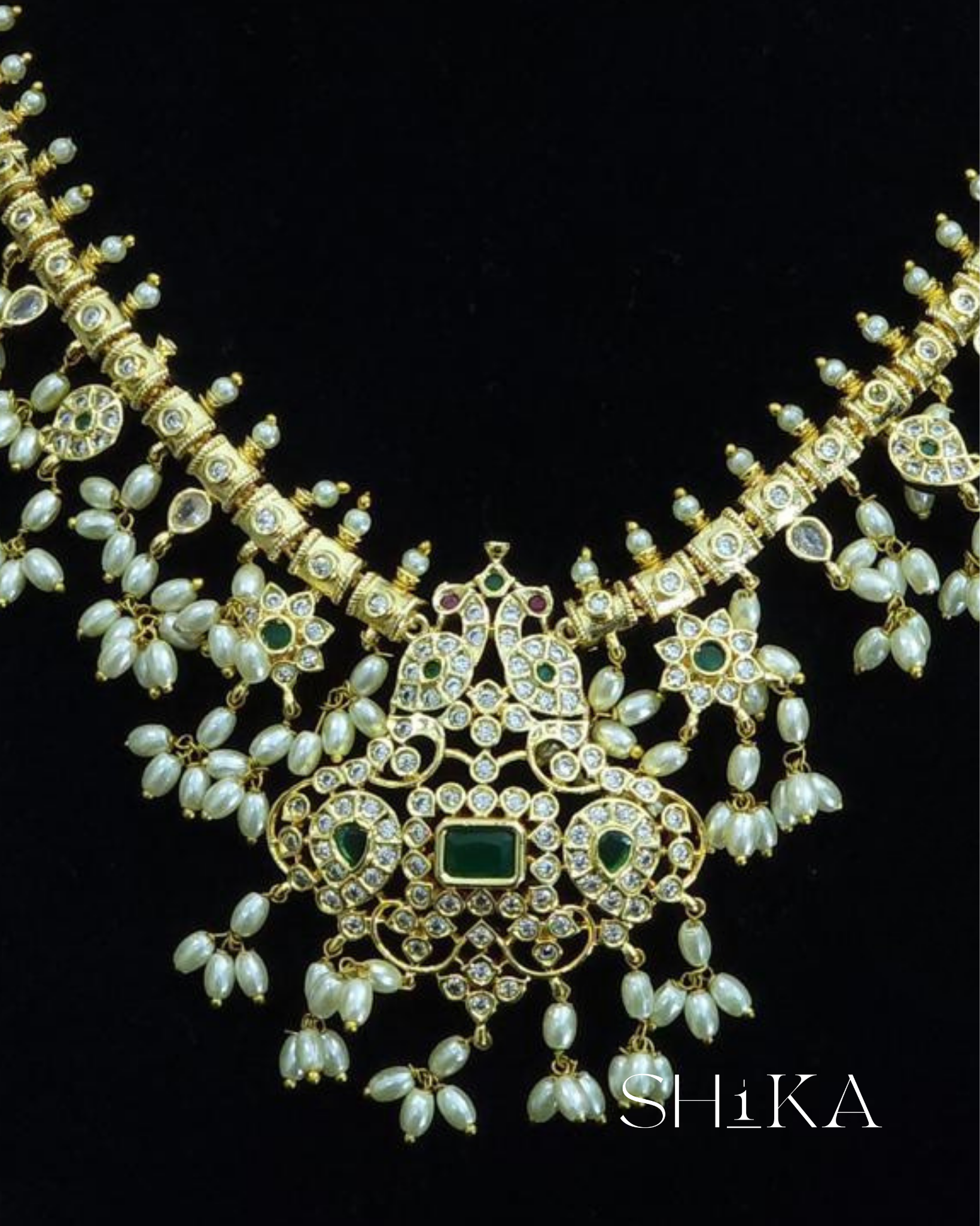 Yamika Antique Necklace Set