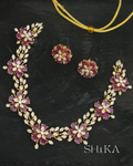 Floral Burst Necklace Set