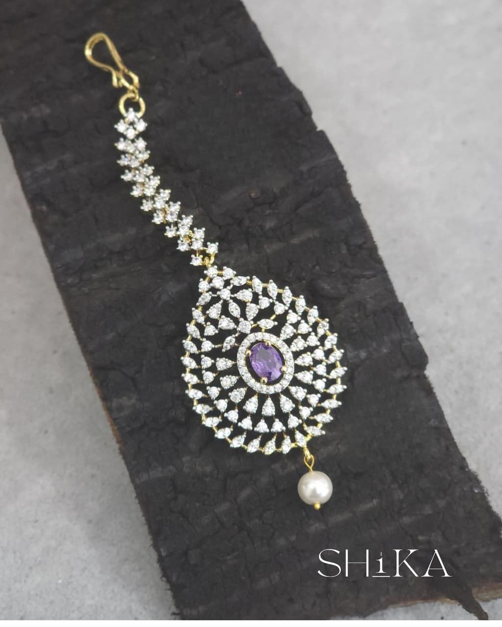 GJ Oval Stone Tika