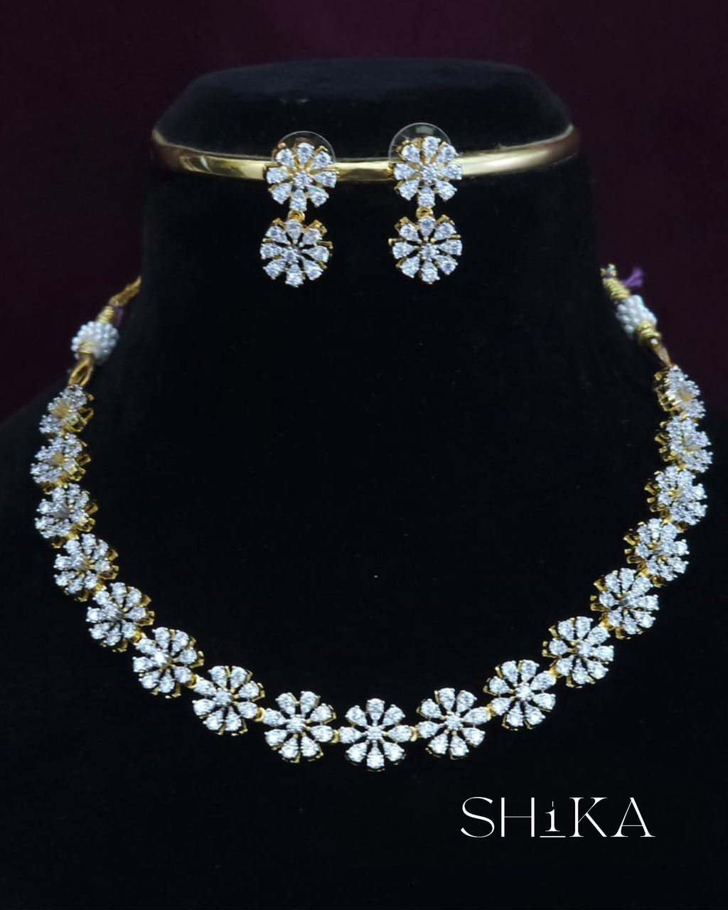 Diamond Necklace Set