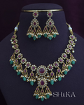 Stone and Bead Necklace Set