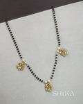 3 Pendant Nalla Pusalu Necklace