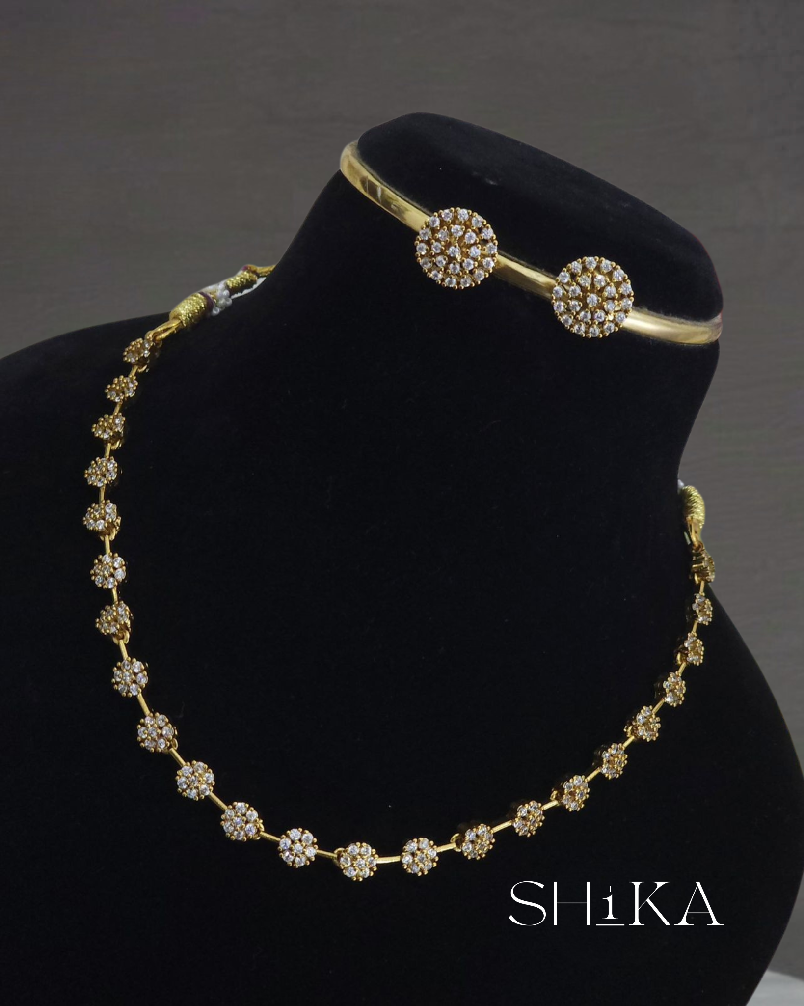 Antique Stone Necklace Set