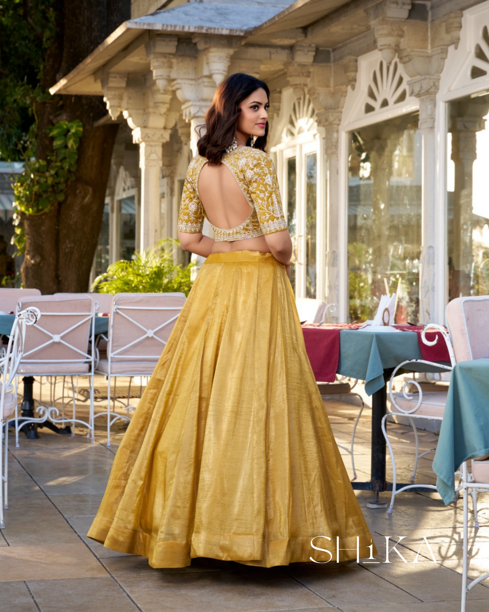 Sunlit Aura Lehenga