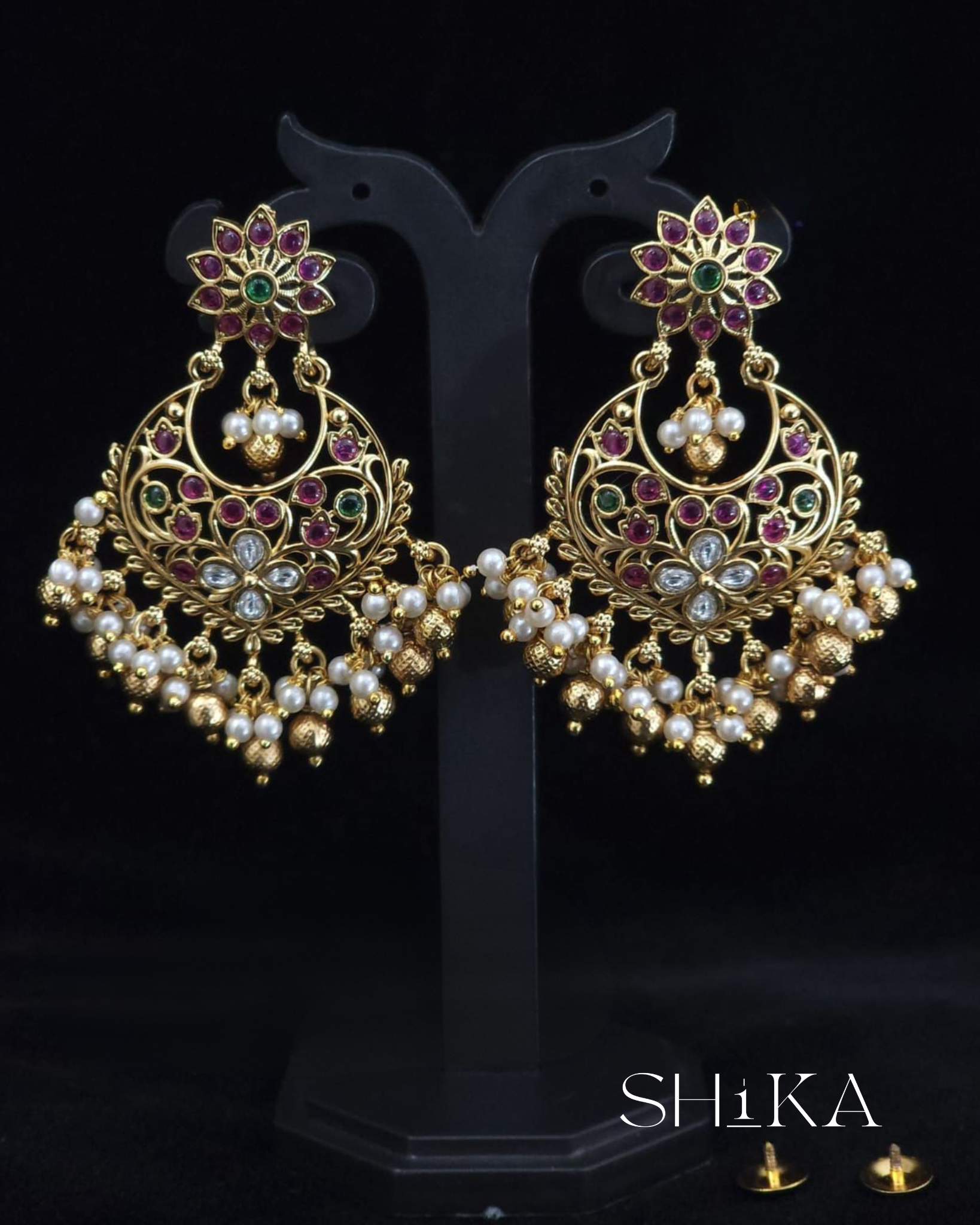 Antique Screw Back Earrings