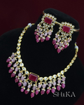 Heavy Beaded Necklace Set