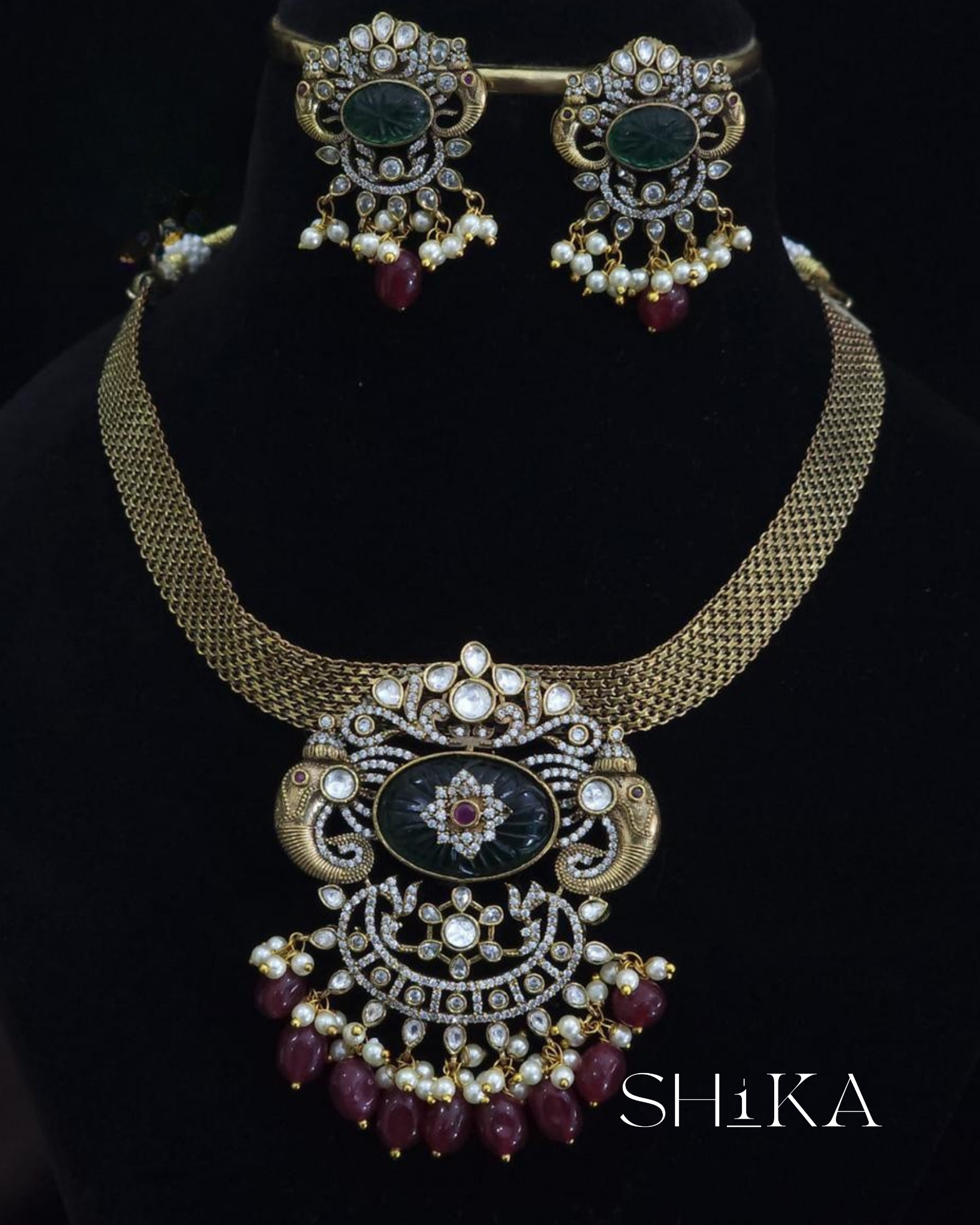 Taarika Antique Necklace Set