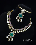 Royal Victorian Kundan Necklace Set