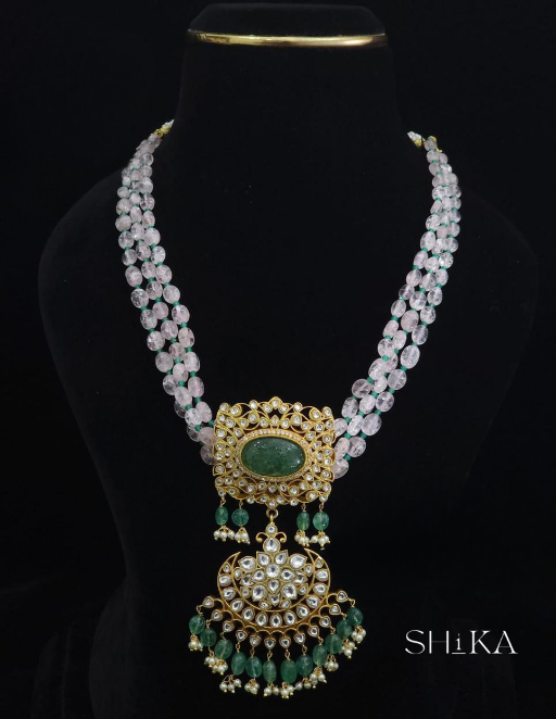Vrinda Antique Necklace Set