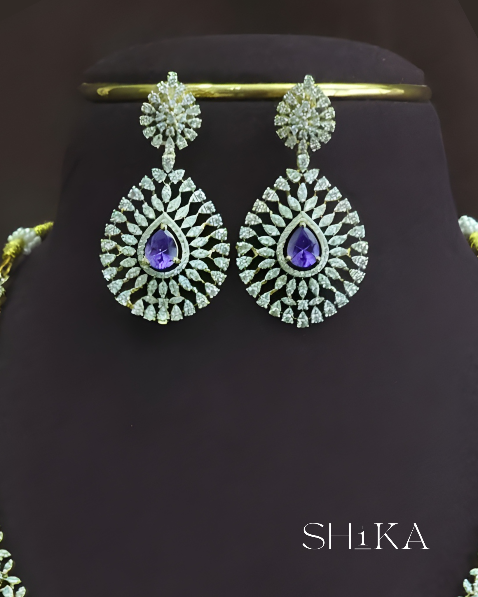 Bridal Mini Haram Necklace Set