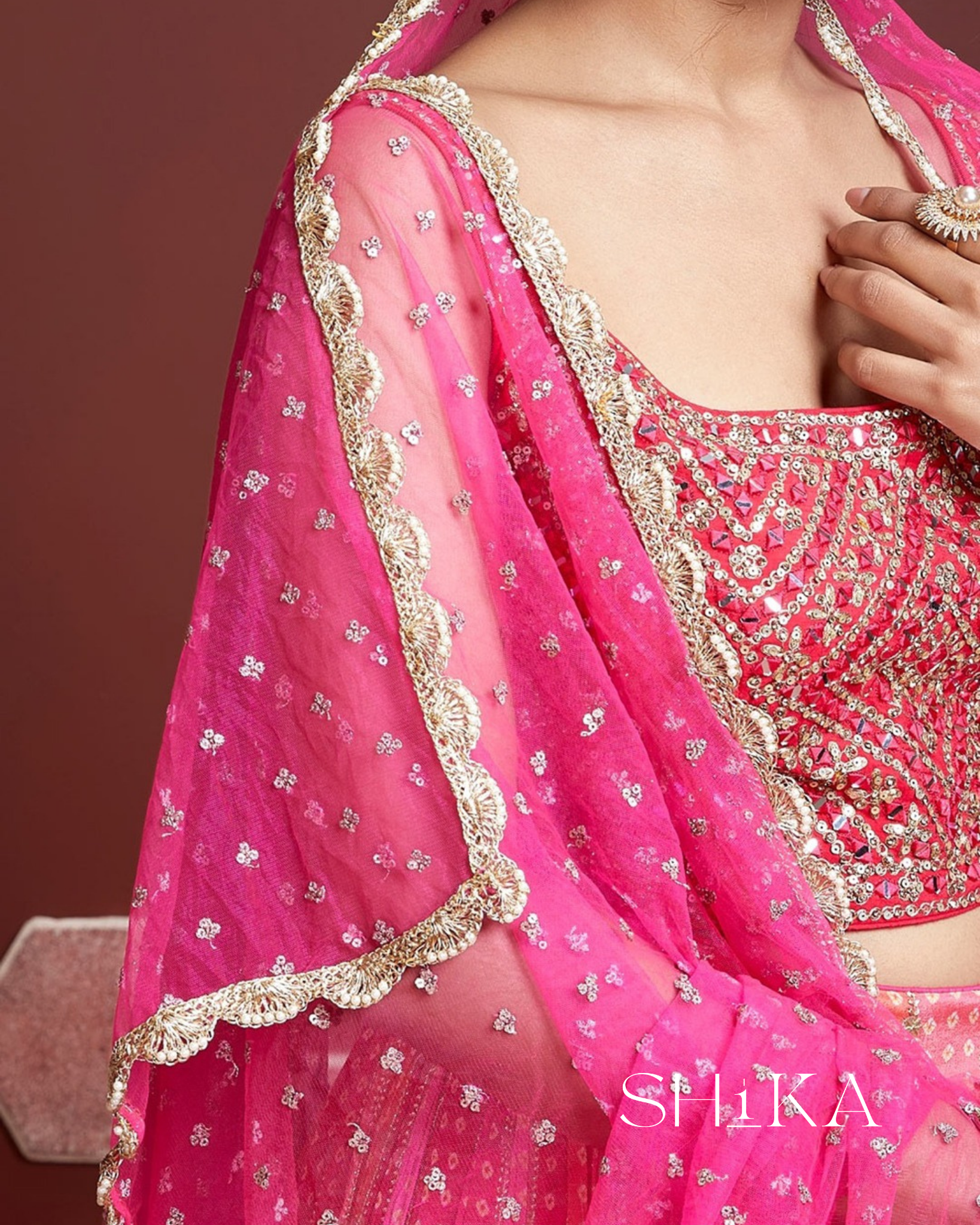 Pink Enchanté Lehenga