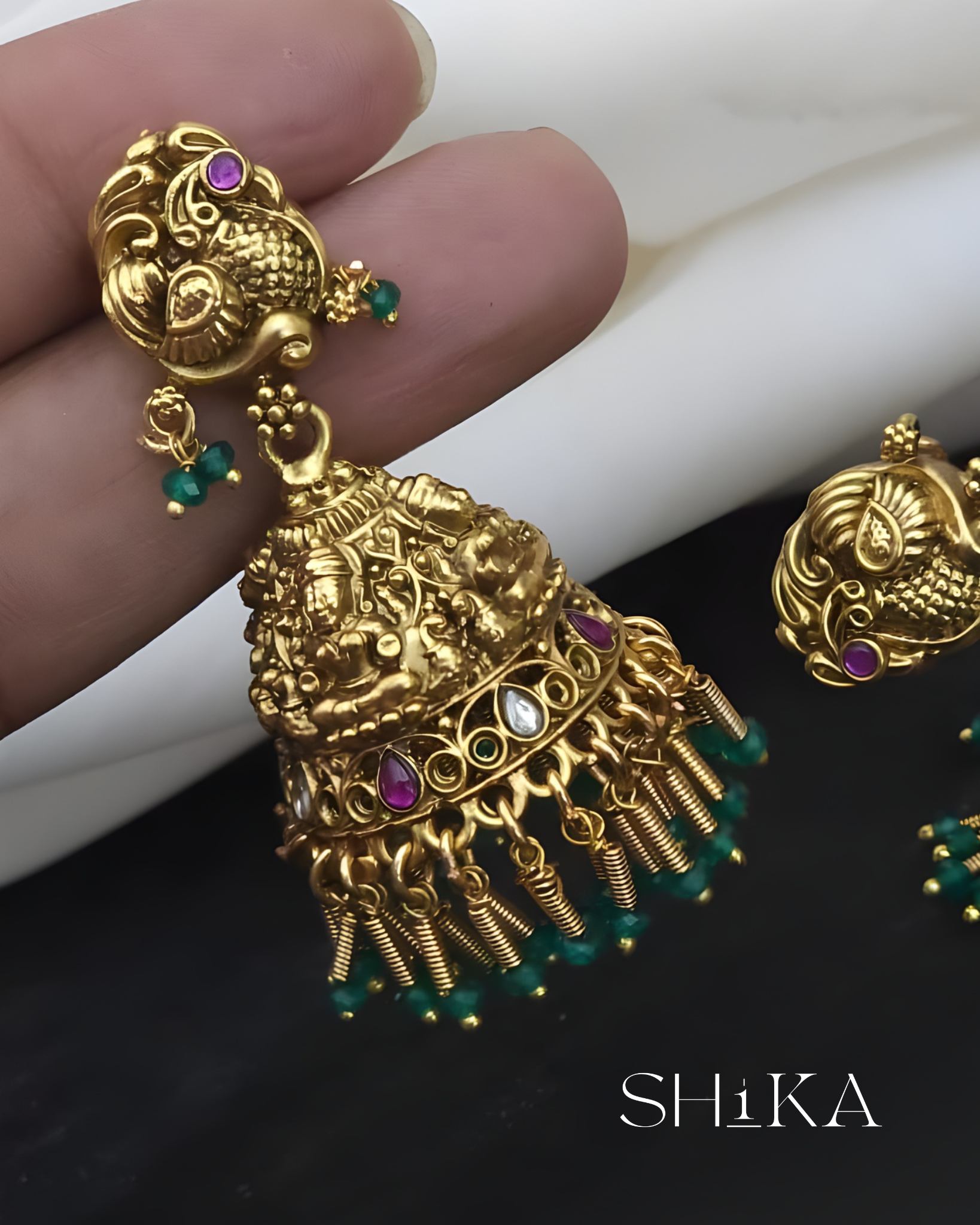 Nakshi Butta Earrings