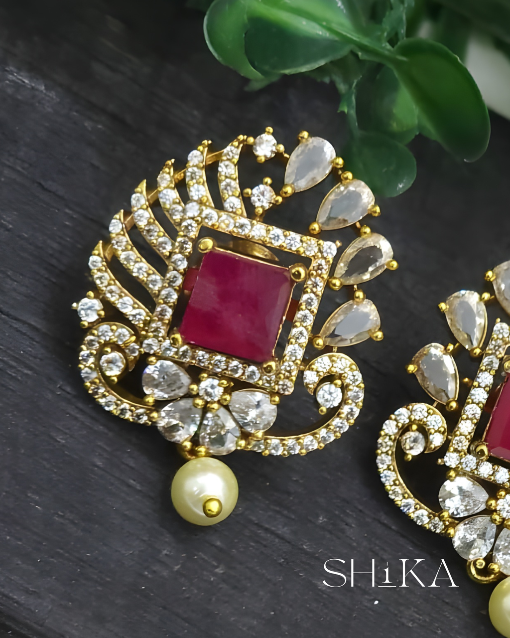 Interchangeable Drop Earrings