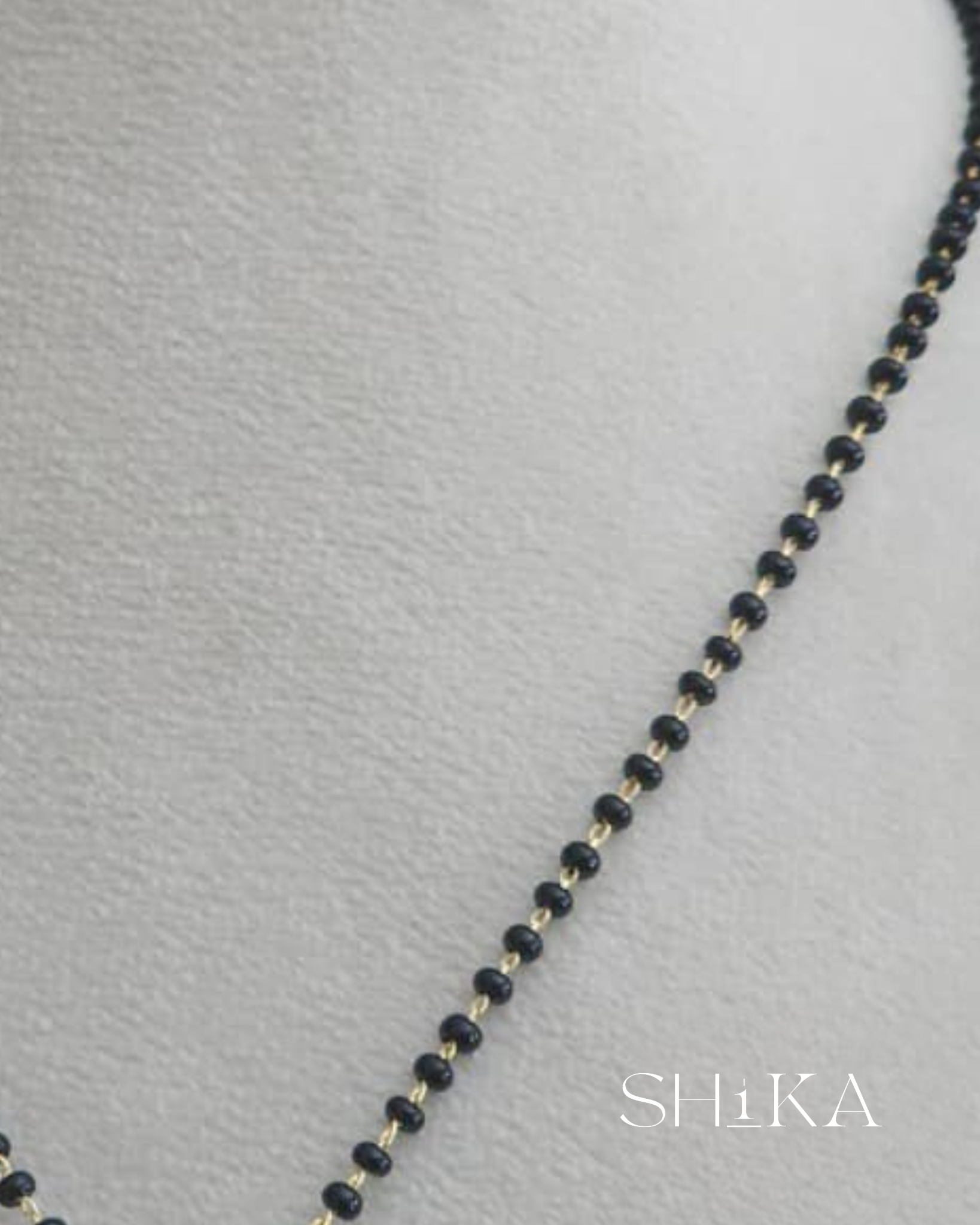 Blooming Pendant Nalla Pusalu Necklace