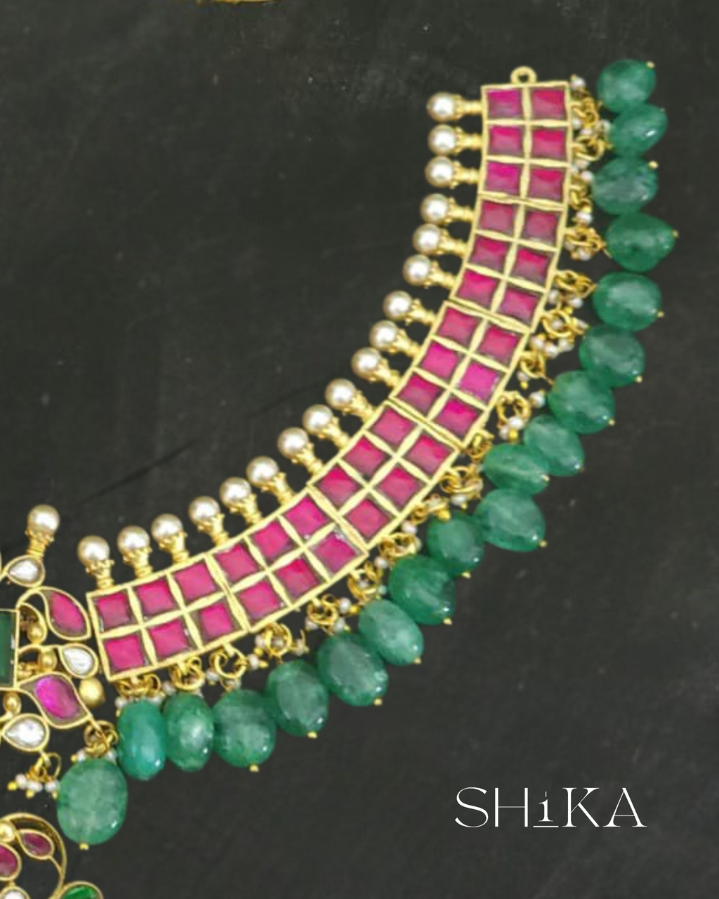 Jadau Kundan Heavy Necklace