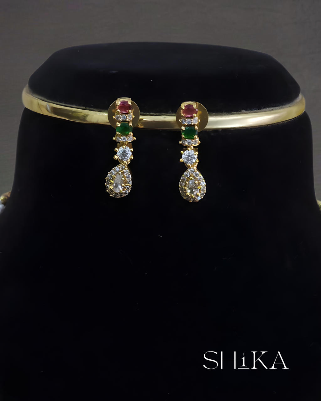 Multi-Stone Necklace Set