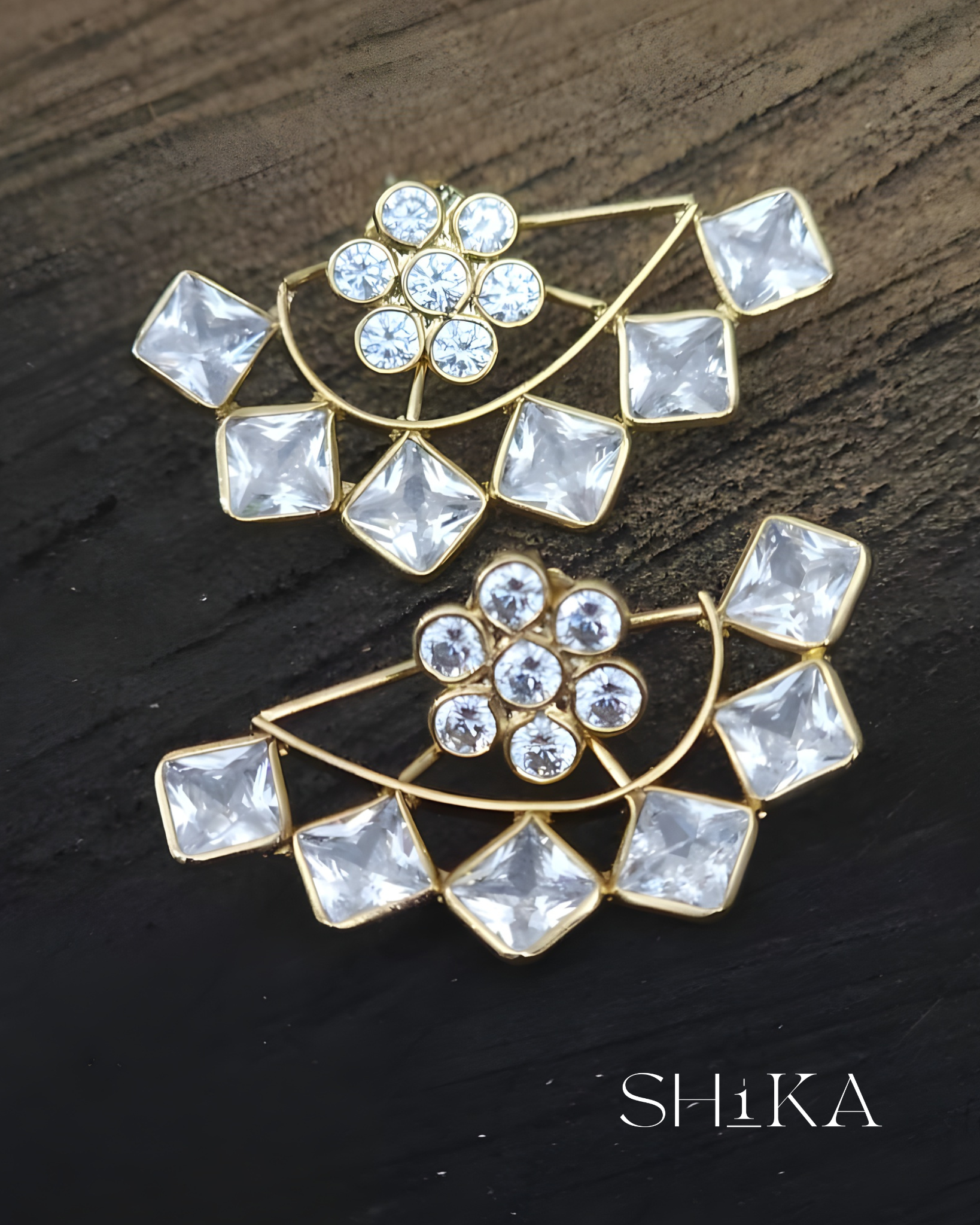 Diamond Earring/Cuff