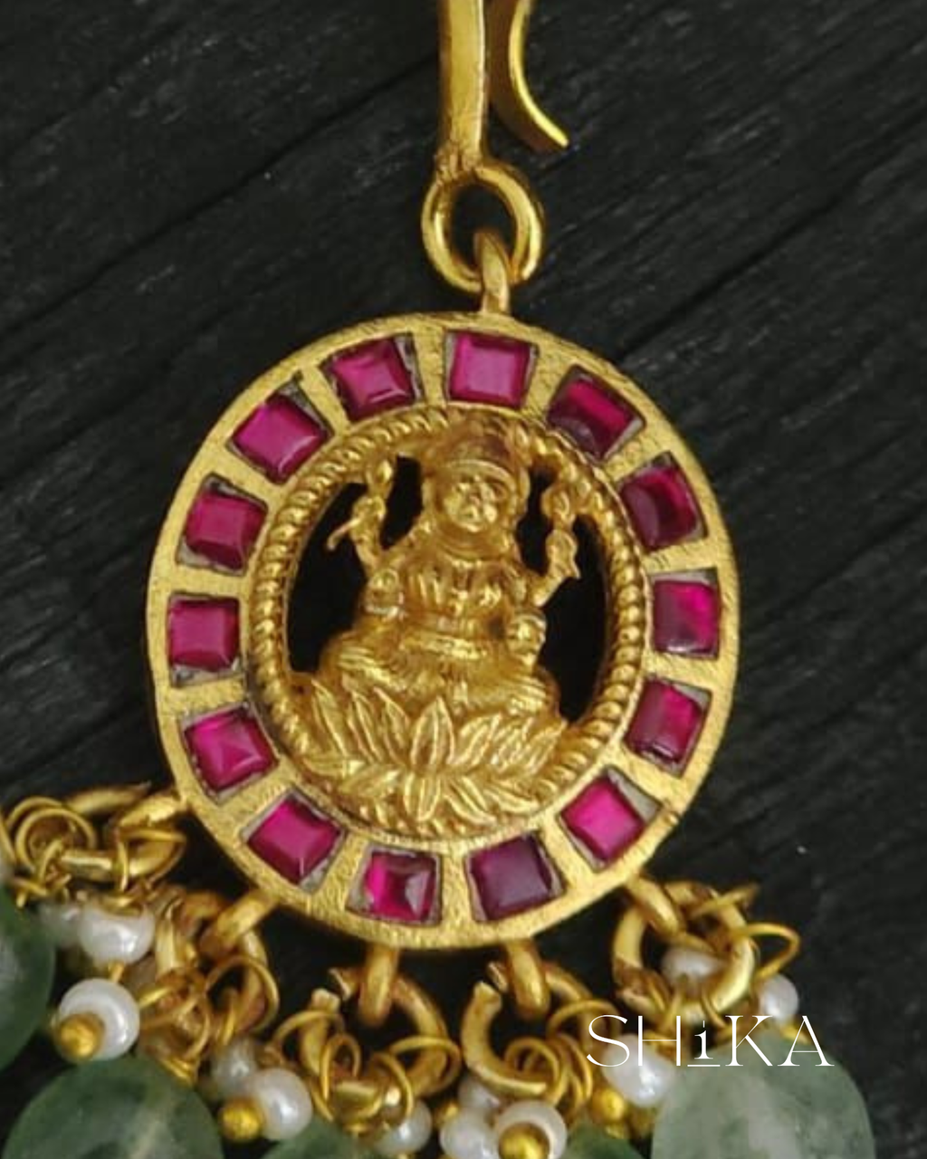Ganesha Jadau Kundan Tika