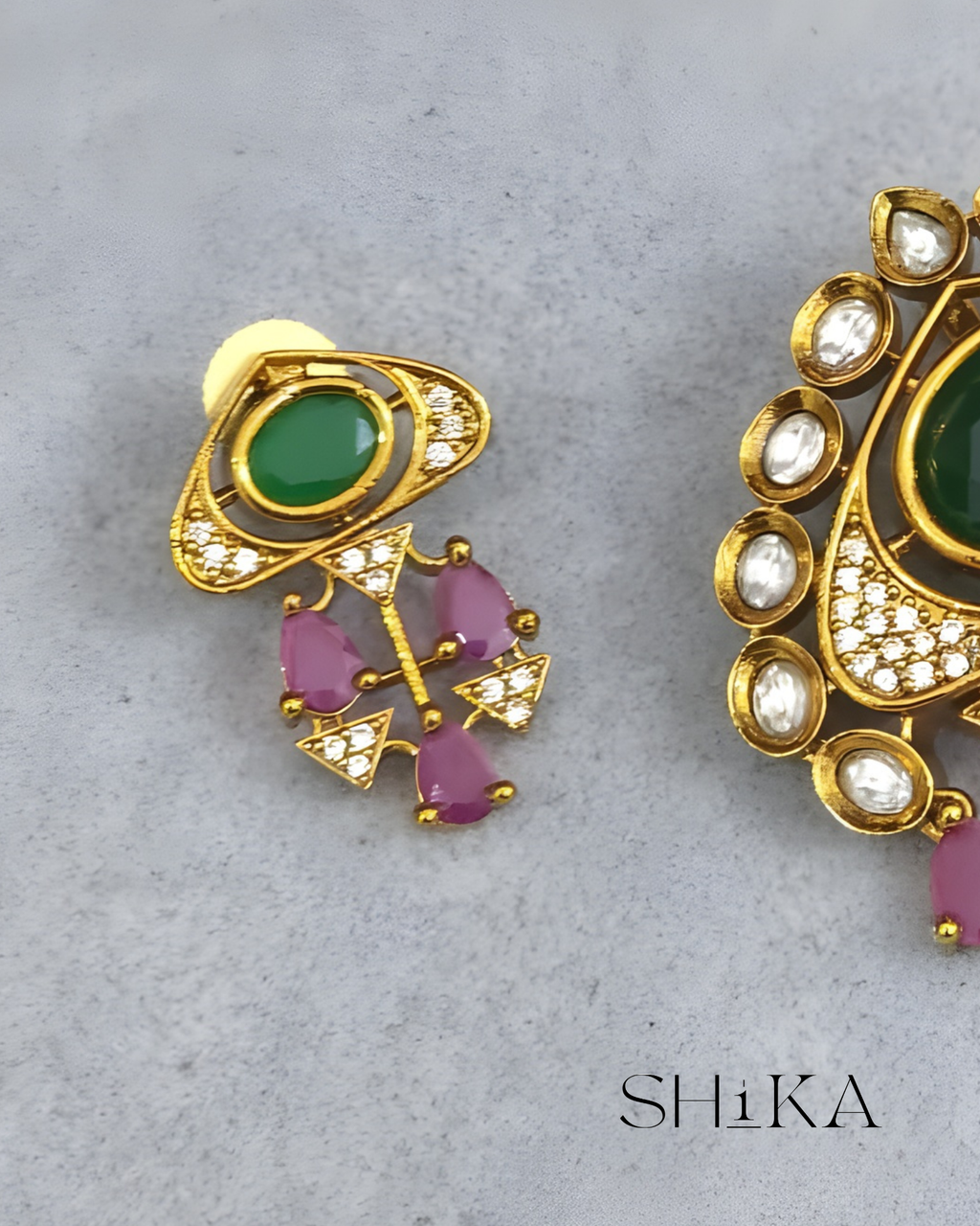 Stone Pendant Set