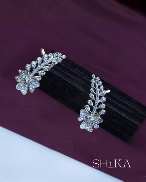 Cascading Leaf Ear Cuff