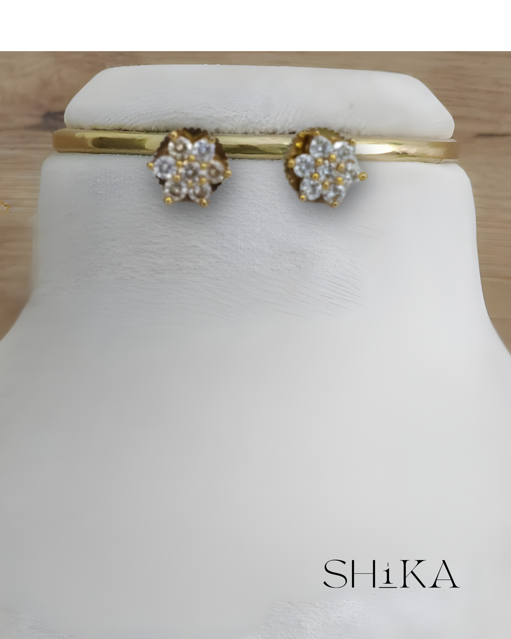 CZ Stone Nalla Pusalu Necklace Set