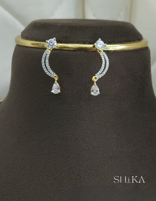 Dua Stone Necklace Set