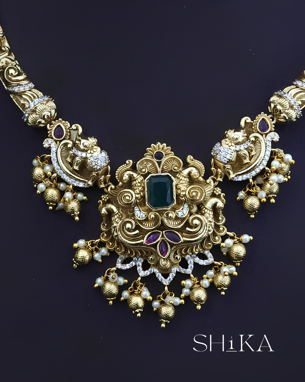 Nakshi Kante Necklace Set