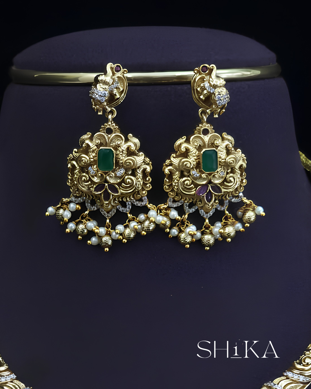Nakshi Kante Necklace Set