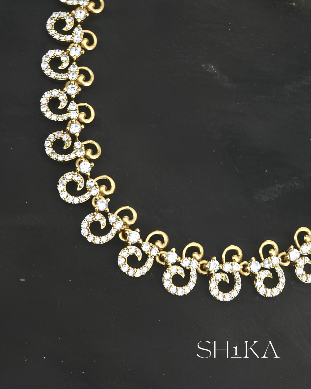 Chandni CZ Necklace Set