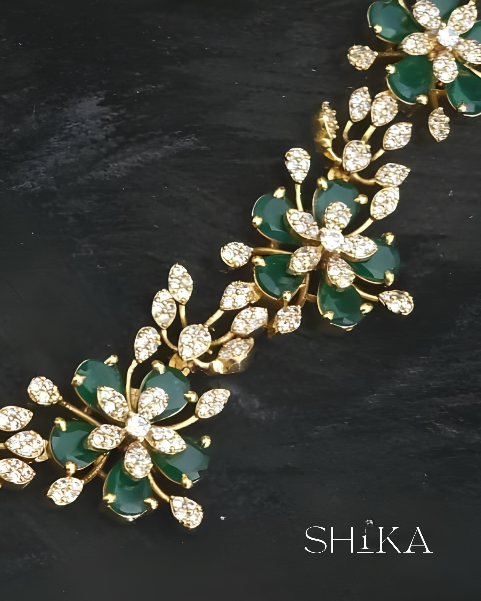 Floral Burst Necklace Set