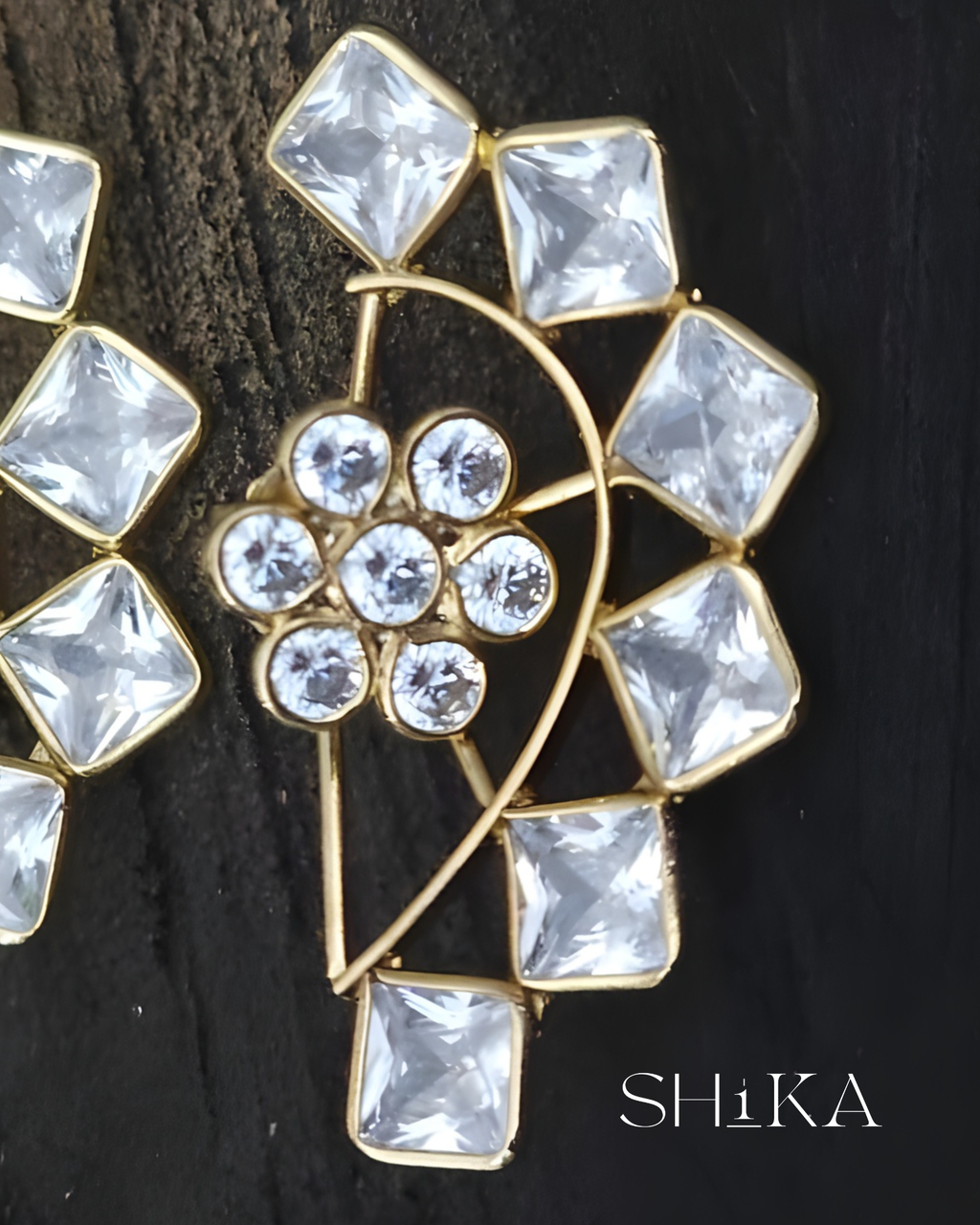 Diamond Earring/Cuff