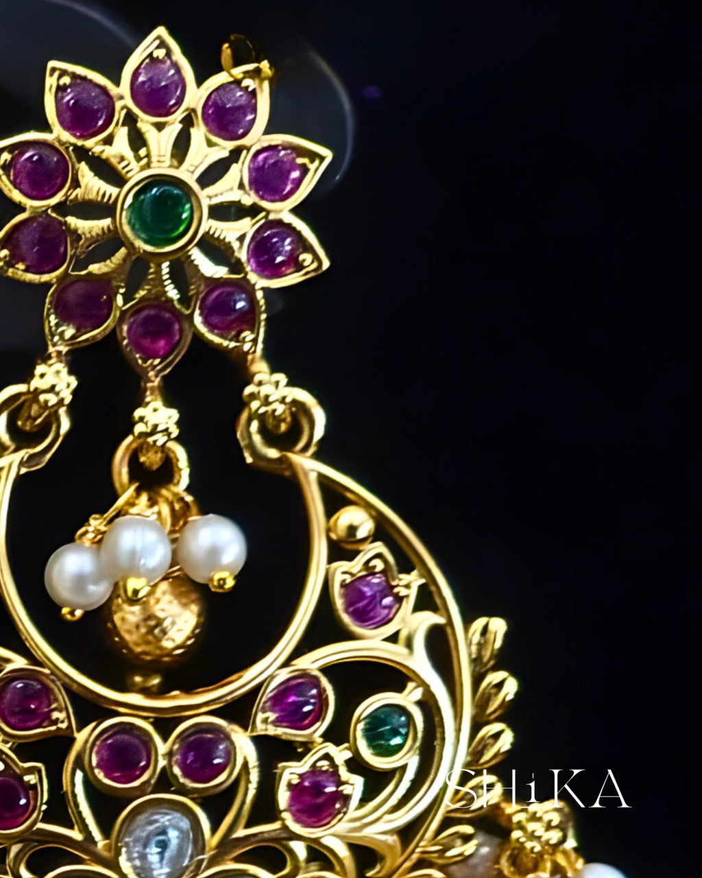 Antique Screw Back Earrings