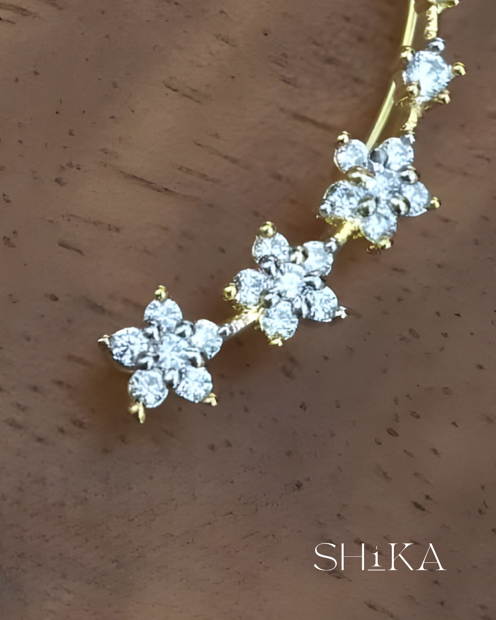 Diamond Star Ear Cuff