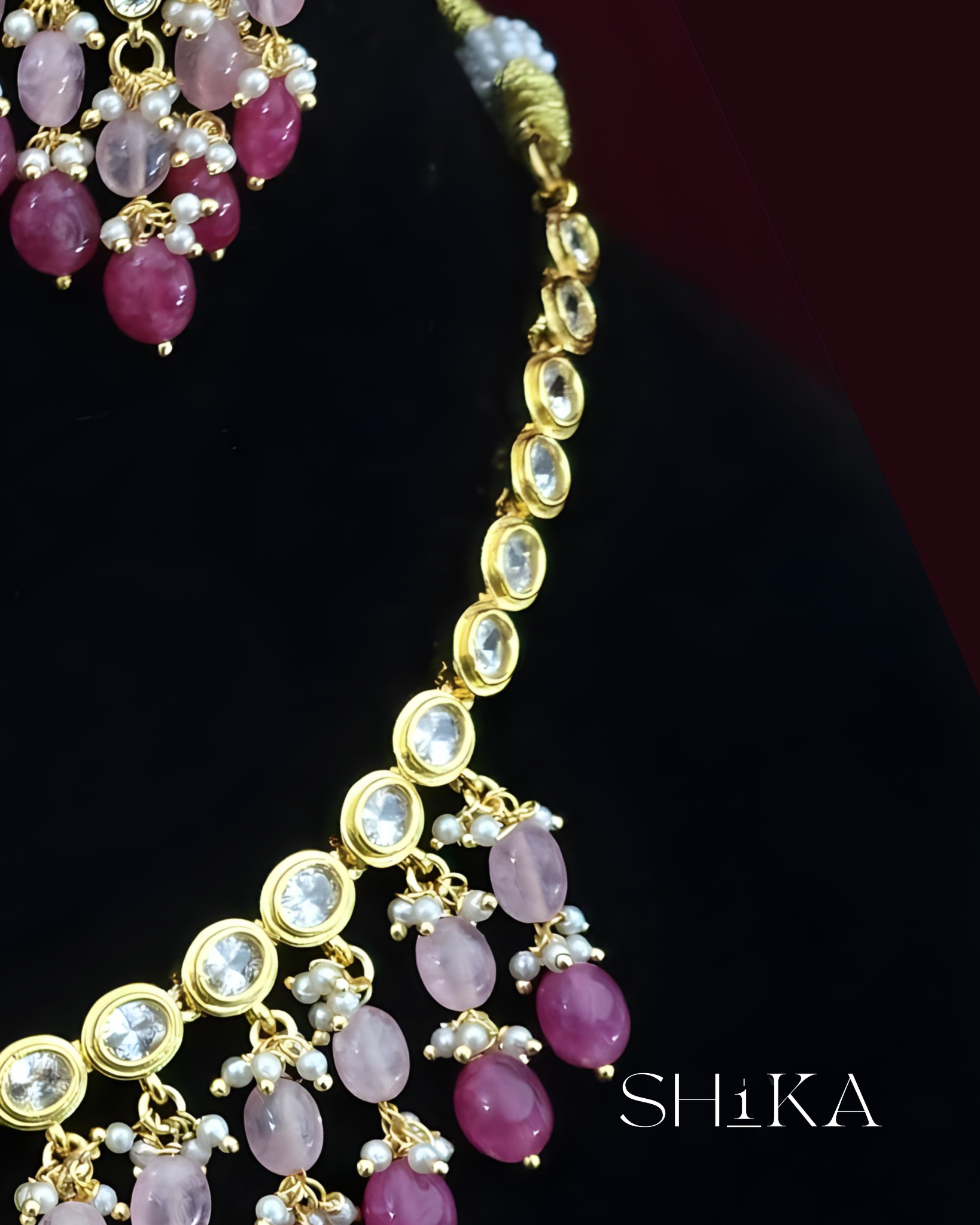 Heavy Beaded Necklace Set