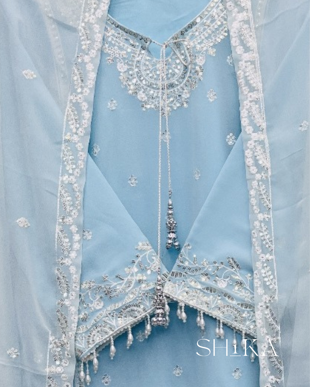 Ocean Mist Kurti Set